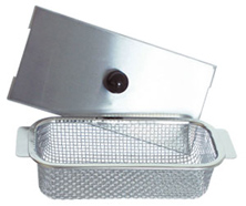 Insert basket and lid made of stainless steel
